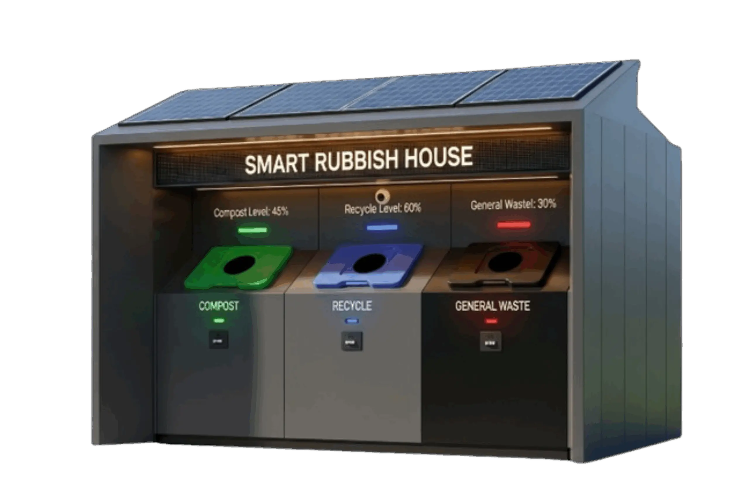 Smart Rubbish House Concept 1